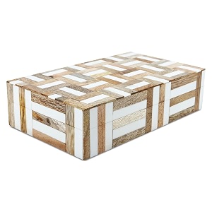 handicrafts home handmade marquet chase collection decorative jewelry box organizer  keepsakes trinkets and home decor  antique coffee table storage memory box farmhouse style decor 10x6x25