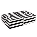 Handicrafts Home Handmade Puzzle Collection Decorative Jewelry Box Organizer – Keepsakes, Trinkets, and Home Decor – Antique Coffee Table Storage, Memory Box, Farmhouse Style Decor Slide, 10x6x2.5