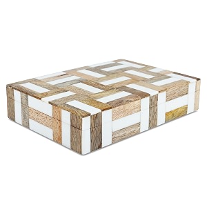 handicrafts home decorative box 5x7  photo storage box jewelry organizer modern decorative storage box with lid bohemian table decor vintage keepsake box for shelf or coffee table dcor