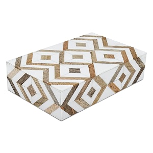 handicrafts home 5x7x15 handmade decorative boxes marquet collection storage organizer with lids aesthetic decor memory box marquet array