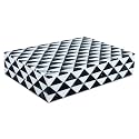 Handicrafts Home 5X7X1.5 Handmade Decorative Boxes Marquet Collection Storage Organizer with Lids Aesthetic Decor Memory Box, Marquet Prism