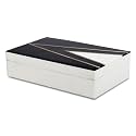 Handicrafts Home 6x8x1.5 Decorative Box Handmade Storage Organizer Boxes with Lids Keepsake Gift Trinket Box Display Box, Kept Dapper Gent