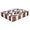 Handicrafts Home Handmade Marquet Cosmo Collection Decorative Jewelry Box Organizer – Keepsakes, Trinkets, and Home Decor – Antique Coffee Table Storage, Memory Box, Farmhouse Style Decor, 6x8x1.5
