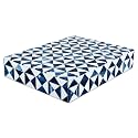 Handicrafts Home 6X8X1.5 Handmade Decorative Boxes Marquet Collection Storage Organizer with Lids Aesthetic Decor Memory Box, Marquet Indigo