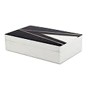 HANDICRAFTS HOME Handmade Kept Dapper Gent Collection Decorative Jewelry Box Organizer – Keepsakes, Trinkets, and Home Decor – Antique Coffee Table Storage, Memory Box, Farmhouse Style Decor, 8x5x2