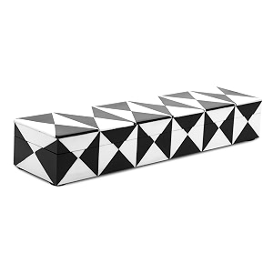 handicrafts home handmade triangle-bampw collection decorative jewelry box organizer  keepsakes trinkets and home decor  antique coffee table storage memory box farmhouse style decor 10x25x15