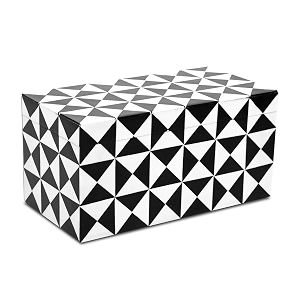 handicrafts home handmade triangle-bampw collection decorative jewelry box organizer  keepsakes trinkets and home decor  antique coffee table storage memory box farmhouse style decor 10x5x5
