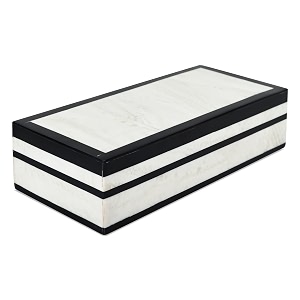 handicrafts home decorative box - handmade jewelry organizer box with lid - keepsake box for home decor jewelry accessories collectibles - modern wooden storage box - court 10x45x25 inch