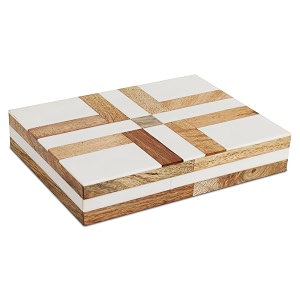 handicrafts home white decorative storage box with lid wooden desk organizer box office storage box for workspace desk decor organizer 8x6x15 resin inlay patisserie delight box collection