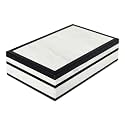 Handicrafts Home Decorative Box - Handmade Jewelry Organizer Box with Lid - Keepsake Box for Home Decor, Jewelry, Accessories, Collectibles - Modern Wooden Storage Box - Court, 10X6X2.5 inch