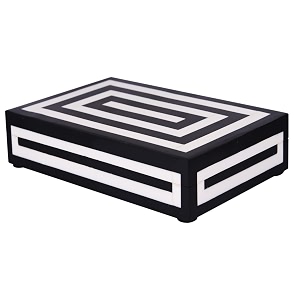 handicrafts home handmade concentric collection decorative jewelry box organizer  keepsakes trinkets and home decor  antique coffee table storage memory box farmhouse style decor 10x6x25