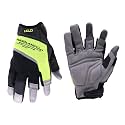 HANDLANDY Framer Work Gloves Open-Finger Carpenters Gloves, Fingerless Gaming Gloves for Tactical Shooting, Airsoft, Hunting, Police Work and Hiking XL
