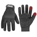 HANDLANDY Work Gloves for Men &amp; Women, Utility Mechanic Working Gloves Touch Screen, Flexible Gardening Gloves for Yard