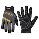 HANDLANDY Work Gloves for Men &amp; Women, Utility Mechanic Working Gloves Touch Screen, Flexible Gardening Gloves for Yard
