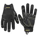 HANDLANDY Work Gloves for Men &amp; Women, Utility Mechanic Working Gloves Touch Screen, Flexible Gardening Gloves for Yard