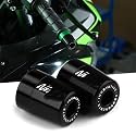 Handlebar Grip End For Ninja 250 300 400 650 1000 400R 250R 250SX 1000SX H2R ZX14R ZX10R ZX6R Motorcycle CNC Aluminum Handlebar Bar Ends Plug Balance Pad Accessories