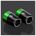 Handlebar Grip End For Ninja 250 300 400 650 1000 400R 250R 250SX 1000SX H2R ZX14R ZX10R ZX6R Motorcycle CNC Aluminum Handlebar Bar Ends Plug Balance Pad Accessories