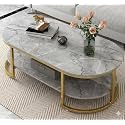 Handmade 2 - Tier Coffee Table with