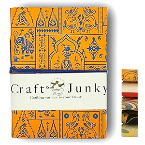 craft junky handmade art journal diary 100 pages