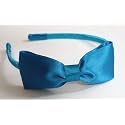 Simple Bow Hairband SBH (Blue2)