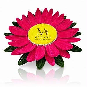 handmade lotus pooja chowki decor 16 inch