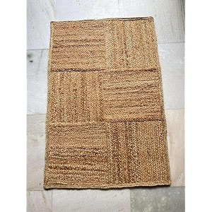 Handmade Natural Jute Cotton Natural Fibers Floor