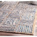 Handmade Natural Jute Cotton Natural Fibers FloorDoor
