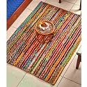 Handmade Natural Jute Cotton Natural Fibers FloorDoor