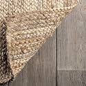 Handmade Natural Jute Cotton Natural Fibers FloorDoor