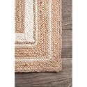 Handmade Natural Jute Cotton Natural Fibers FloorDoor