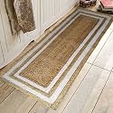 Handmade Natural Jute Cotton Natural Fibers FloorDoor
