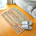 Handmade Natural Jute Cotton Natural Fibers FloorDoor