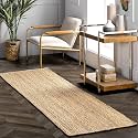 Handmade Natural Jute Cotton Natural Fibers FloorDoor