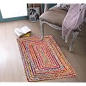Handmade Natural Jute Cotton Natural Fibers FloorDoor