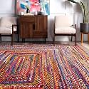 Handmade Natural Jute Cotton Natural Fibers FloorDoor