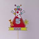 Handmade Personalized Science Birthday Cake Topper