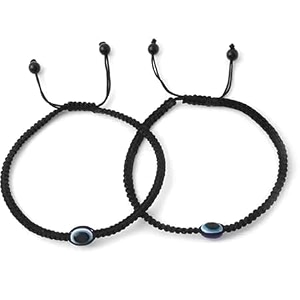 Handmade Pooja EvilEye Black Chain Adjustable Nazar