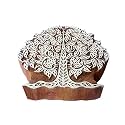 Handmade Print Stamp Large Banyan Tree Wood Block