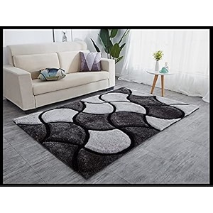 Handmade Shaggy Pure Microfiber Smooth Anti-Skid