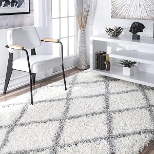 Handmade Shaggy Pure Microfiber Smooth Anti-Skid