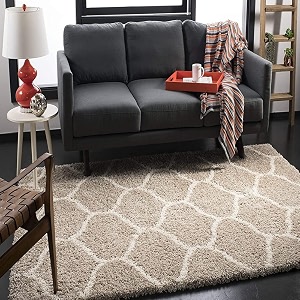 Handmade Shaggy Pure Microfiber Smooth Anti-Skid