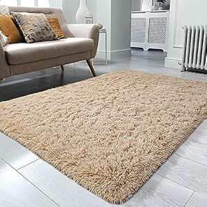 Handmade Shaggy Pure Microfiber Smooth Anti-Skid