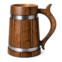 Handmade Wooden Beer Mug Wood with Sheesham