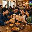 Handmade Wooden Beer Mug Wood with Sheesham