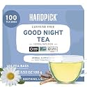 HANDPICK Good Night Tea Bags (100 Count) Night Time Herbal SleepTea