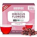 HANDPICK, Hibiscus Flowers Dried (9oz) Caffeine Free |100% Pure Dried Hibiscus Flowers for Loose Leaf Tea | Floral Herbal Tea