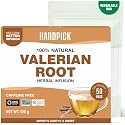 HANDPICK, Valerian Root Tea Bags (50 Count) Natural Sleep Tea