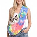 Hands-Free Cat Sling Carrier for Small Dogs & Cats, Soft Fleece