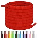 Handshop 1/4" Oval Athletic Shoelaces in 34 Colors Half Round Shoe Laces