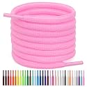 Handshop 1/4" Oval Athletic Shoelaces in 34 Colors Half Round Shoe Laces